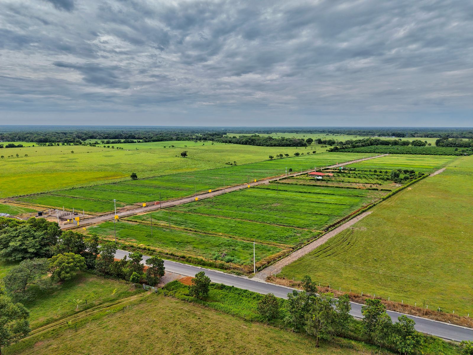 Vista aérea Prados de Lucía
